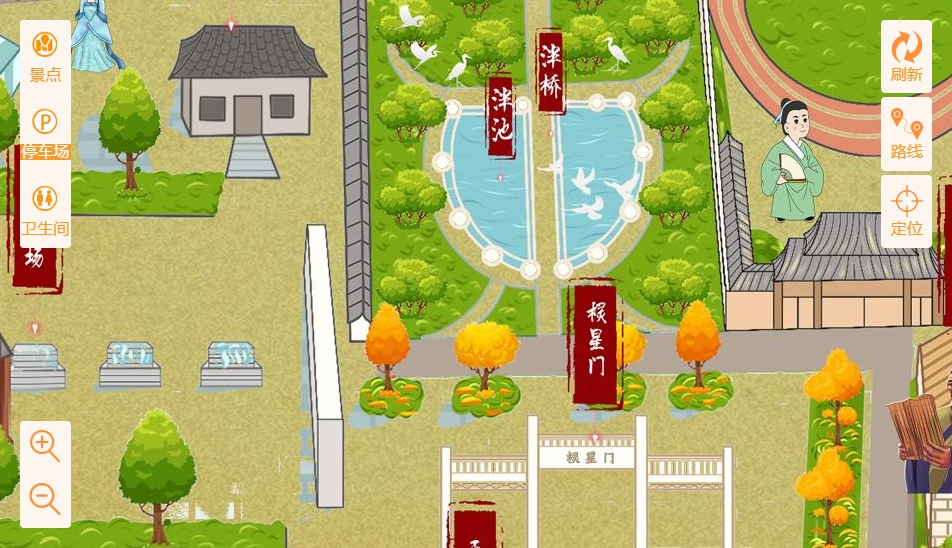 诸暨手绘地图景区语音讲解导览系统：智慧景区建设的基石